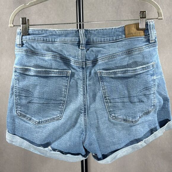 American Eagle Mom Short High Rise Stretch Size 6 - Picture 3 of 7